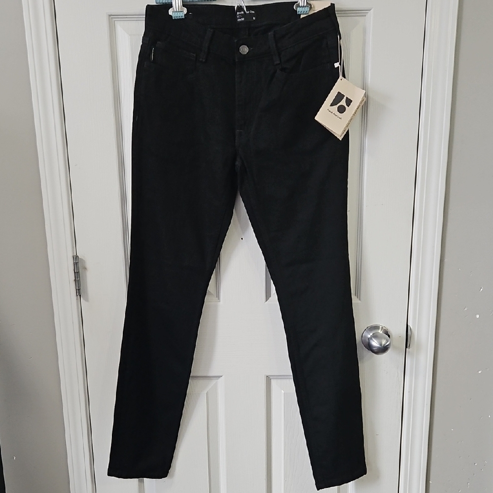 Frank & Oak Black Skinny Pants
